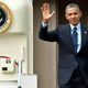 President Barack Obama gestures as he arrives at the Royal Malaysian Air Force base in Subang on April 26, 2014
MANAN VATSYAYANA/AFP/Getty Images